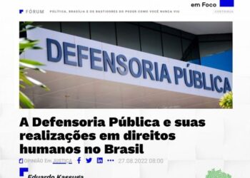 A Defensoria Pública e suas realizações em direitos humanos no Brasil