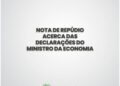 Nota Pública acerca das declarações do Ministro da Economia