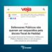 Defensores Públicos não querem ser esquecidos pela âncora fiscal de Haddad