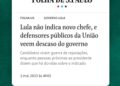 Lula não indica novo chefe, e defensores públicos da União veem descaso do governo