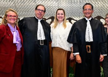 Presidenta da ANADEF prestigia posse de novos dirigentes do Superior Tribunal de Justiça