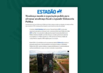 Mendonça manda à negociação pedido para afrouxar arcabouço fiscal e expandir Defensoria Pública